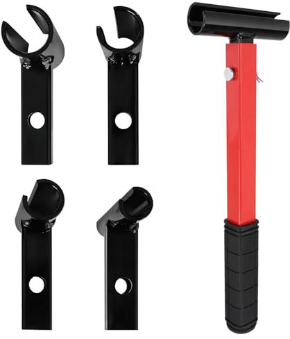 Türscharnier Einstellwerkzeug Schraubenschlüssel, 15/18/21/25mm Türscharnier-Einstellwerkzeug, 4 Größen Einstellschlüssel Türscharniere, Kohlenstoffstahl Einstellen Scharnierabständen Werkzeug