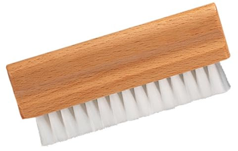 Velvets Plattenspieler reinigt Bürste mit natürlichem Holzgriff, Vinyl-Schallplattenreiniger zur Verbesserung von Audiophilen