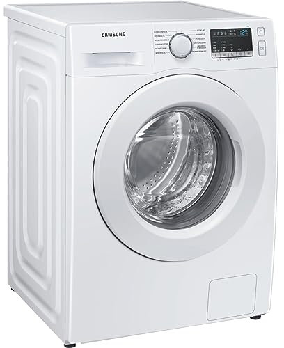Samsung WW90T4048EE/EG - Lavatrice 9 kg, 1400 giri/min, Ecobubble, programma igienico vapore, funzione antimacchia intensiva, motore inverter digitale, colore: Bianco (Ricondizionato)