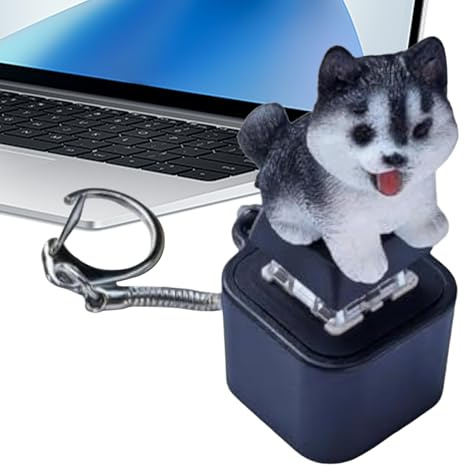 KeyCap Fidget Board - Small Clicker Accessory, Multi Press Button | RGB Light Silicone Portable Gadget Suitable for Executives Gamers Students Stress Masters ACCES