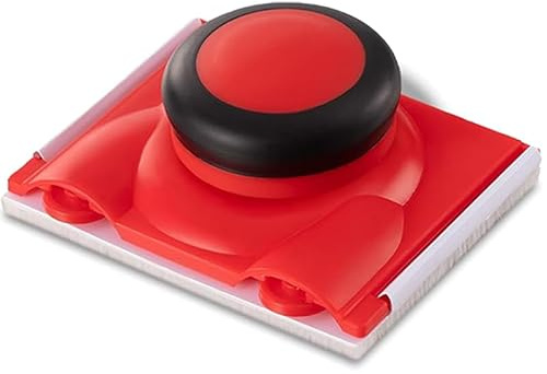 WENHUIHAO Lot de 1 Tampon Peinture Outil de Coupe Bordure de Peinture & à Poignée Universelle Paint Pad avec 1 Tampons de Rechange