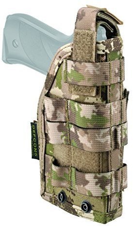 DEFCON 5 Plus Pistol Holster, Multiland Camouflage, D5-GS05-ML