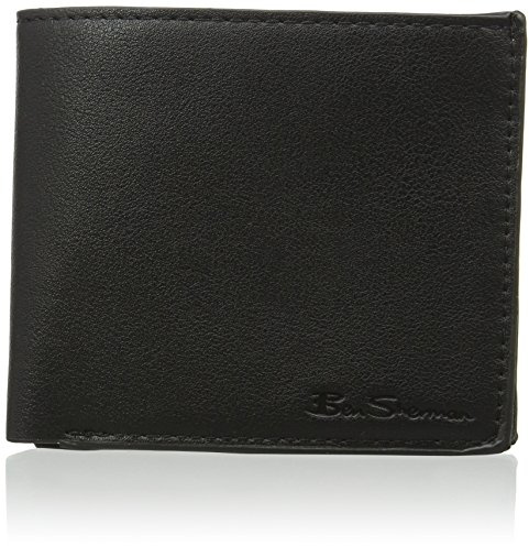 Ben Sherman Herren Portemonnaie Ganzjährig PU Schwarz