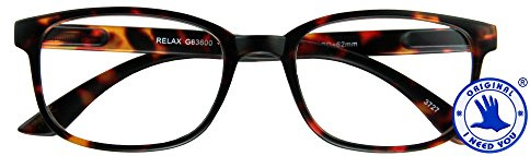I Need You Lesebrille Relax - Dioptrien: +1,00 Havanna