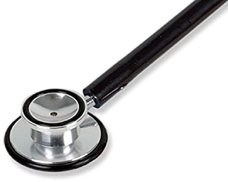 Gima - Estetoscopio TRAD Duofono, Pediátrico, Color Y Negro, Pabellón Ø 35 mm, Compana Ø 26,5 medidas externas, Libre de Látex, Dispositivo Médico CE