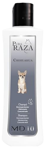 Hundeshampoo Gegen Juckreiz Sensitiv für Chihuahua Hydratisierend und Hautschützend mit Vitamin D-Panthenol - Macht das Haar Geschmeidig und Beugt Haarausfall Vor - 300 ml - MD-10 COLLECTION