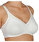 Leo Corsetteria Reggiseno Post Operatorio Tasca Interna Porta Protesi Sostegno Cotone.Caricia Tg.3 Coppa C Bianco