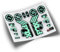 Autocollants fourche Fox 32 2016 WP56 Menthe (menta)