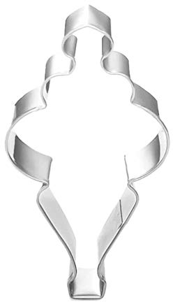 WDYJMALL Christmas Teardrop Bauble Ornament Cookie Cutter