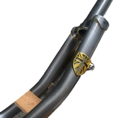Cable Fender Protector for BROMPTON in GOLD Union Jack fork protection