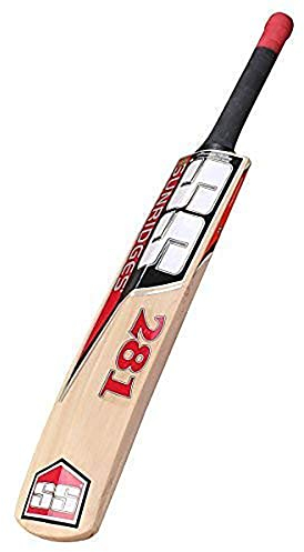 SS Men's 281 No. Cricket Bat Cricketschläger, Beige, 6