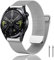 Keecuty Correa Reloj para Huawei Watch GT3 42mm /Watch GT2 42mm Loop Pulseras Correa Compatible con Huawei Watch 2 Sport/Honor Watch Magic 2 42mm/ Forerunner 245/645/ Galaxy Watch 3 41mm/Active 2