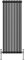 Blümme Traditional Radiator 2 Column Central Heating Bathroom Radiator Cast Iron Style Black 1500 x 560mm
