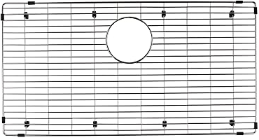 BLANCO 235968 Quatrus und Precision Küchenspüle Gitter Edelstahl