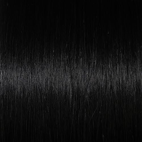GLOBAL EXTEND® Invisible Tape I Hochwertiges Haar I Unauffällige Befestigung I Vielseitige Extensions I Schonende Anbringung I Wiederverwendbar (45 cm, schwarz)