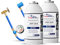 auto easy klima EasyKlima AC Starter kit with Extra Gas - air Conditioning Gas, Hose with Pressure Gauge - Simple, Quick air Conditioning Refill kit for 1995-2016 Vehicles