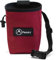 Psychi OG - Borsa porta gessetti con tasca portaoggetti e fascia in vita per arrampicata su roccia e boulder (rosso scuro)