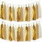 30 Stück Gold Quaste Girlande für Hochzeit Party Jubiläum Dekoration Champagner Elfenbein