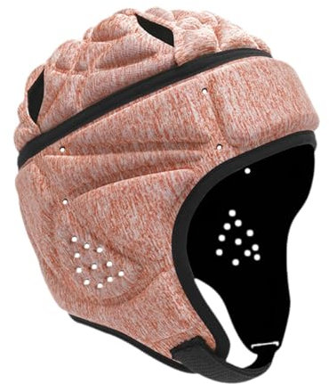 FLCPJGV Casque de Rugby pour Gardien, Protection pour Le Football à Drapeau, Rose