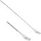 Qianyu Tenedor extensible de acero inoxidable, telescópico, retráctil, largo, mango extensible portátil de 25.5 pulgadas, para barbacoa, cocina, postres, vajilla al aire libre, camping