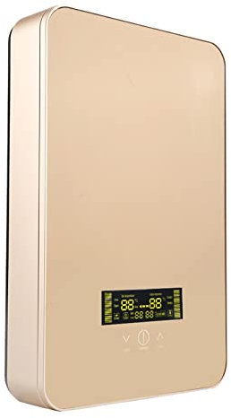 8500W Tankless Electric Water Heater with Handheld Shower Head and Hose Set, Under Sink On Demand Instant Hot Water Heater for Kitchen Bathroom Washing