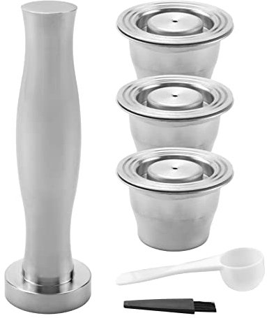IMCCZONY Capsule de Café, Capsules Rechargeables Capsule RéUtilisable Capsule de Café Compatible Acier Inoxydable