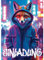 Moosthaler Einladungskarten Kindergeburtstag Junge Teenager – 12 coole Karten mit Fuchs im Hoodie – Neon Streetstyle Motiv – Einladung Kindergeburtstag Street Fox