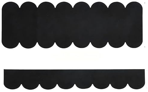 RUINUVYS Dachpappe Vogelhaus selbstklebend Set 30 Stück, 25x Dachschindeln 300 x 50 mm + 5X Firstschindeln 300 x 110 mm, schwarz wasserdichtes Mini Dach für Vogelhaus, Nistkasten, Insektenhotel & Kle