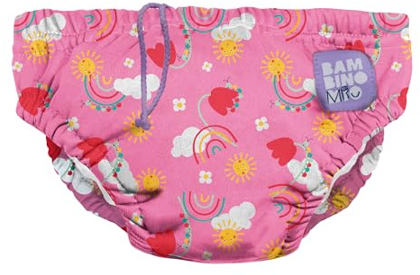 Bambino Mio Wiederverwendbares Schwimmhöschen (9–12 kg), Alter: 1–2 Jahre | OEKO-TEX® Standard 100. Enganliegende Passform. Leicht & schnelltrocknend. Dehnbarer Bund. Weiche Materialien