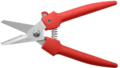 Clauss 33503 7.5-Inch Steel Floral Cutter - Red