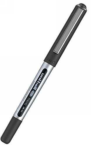uni-ball Eye Micro UB-150 Tintenroller, Schwarz, 14 Stück
