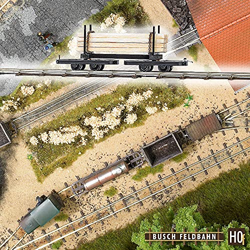 Busch Umwelt – bue12221 – Modelleisenbahnen – Wagon Ranchers zu Drehgestellen – Geladen Balken