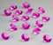 Dekosteine Diamanten 100 Stück Acryl Tischdekoration (Pink)