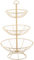 T&G 23050 Provence Wireware 3-Tier Basket, Cream, 30 x 50 cm