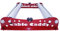 Kabelabroller Cable Caddy für Haspeln bis 510 mm Breite - ROT