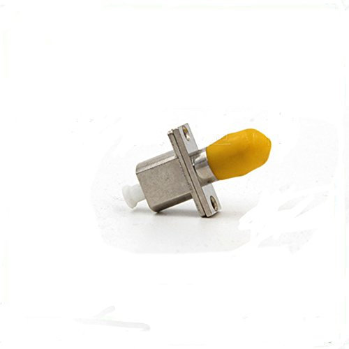 Jeirdus LC/ST LC auf ST Simplex Glasfaser-Kupplung, Buchse auf Buchse, Single-Mode, LC-ST, Faser-Koppler-Adapter