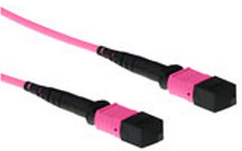 ACT 7 Meter Multimode 50/125 OM4 Polarity A Fiber Patch Cable with MTP Female connectors
