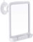 MIRRORVANA Fogless Shower Mirror for Fog Free Shaving with Razor Holder, Improved Suction Cup, Shatterproof Surface and 360° Swivel, 20cm x 18cm (White)