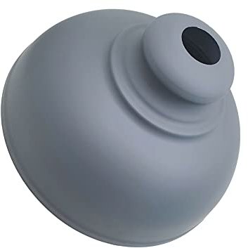Moderner Vintage-Grey lampenschirme für Pendelleuchte, industrielle rattan Hänge Lamp Shade stehlampe-Deckenleuchte, ideal für Esszimmer, Bar, Clubs und Restaurants 29cm (Grau)