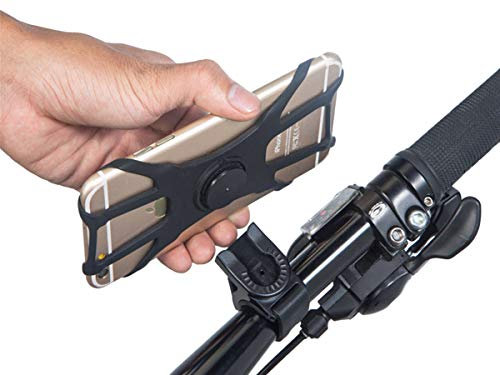 Porta Cellulare Da Bici In Silicone, Supporto Smartphone Per Manubrio Moto Biciletta Monopattino, Supporto Telefono Per Passeggini