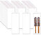 Lange Cellophanbeutel für Bookmark 300stk Tüten Kerzen Selbstklebend 8x20cm Klare Cellophantaschen 50µm Transparent Plastiktüten Zellophanbeutel für Schmuck Stabkerzen Schokolade Party Dekorativ