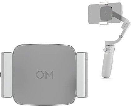 INSYOO Original OM Fill Light Phone Clamp for DJI Osmo Mobile 7P/7/Osmo Mobile 6/ Osmo Mobile SE/OM 5/OM 4/ SE (with Adjustable Brightness and Color)