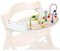 hauck Set Bandeja de Actividades y Laberinto Abalorios Bebe de Madera Certificada FSC® - para Tronas Alpha Plus y Beta Plus - Juguetes de Motricidad - Water Animals White