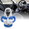Auto Schaltknauf Abdeckung - Schalthebel Hoodie Überzug für Dekoration - Geburtstag Weihnachten Geschenk 15 x 13 cm Blau Weiß