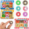 18 Stück Radiergummis, Mini Kinder Lebensmittel Radiergummis, Jigsaw Donut Bleistift Radiergummis, Spaß Dessert Designs, perfekt für Schulbedarf, Kinder Belohnungen.