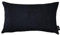 McAlister Textiles Matter Samt Knife Edge | Sofakissen mit Füllung in Schwarz | 60 x 40cm | erhältlich in 25 Farben | griffester Samt | pralles Samtkissen