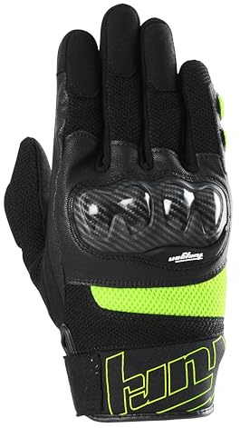 Furygan Galax EVO - Motorradhandschuhe Herren - Sommer Leicht Atmungsaktiv - Handflächenschutz Leder - Belüftung Belüftet - Touchscreen - Sensorbildschirm