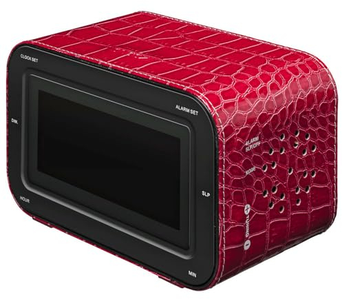 etc-shop Kinder Radio Wecker LCD-Display Schlummerfunktion Lautsprecher Radio