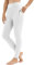 Reitleggings Damen Vollbesatz mit Handytasche, High Waist Reithose Damen Mädchen Stretch mit Gürtelschlaufen Weiß XL