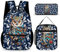 Homieblanket Eulen-Rucksack für Kinder, Mädchen, Jungen, Schule, 40,6 cm, Eulen-Rucksack für die Schule, Eulen-Rucksack, 1 Set, Tagesrucksäcke